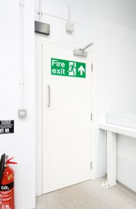 Single Personnel Fire Rated Door In Panelwork